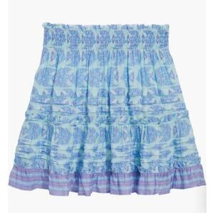 Vineyard Vines Tang Fish Smocked Ruffle Skirt - M